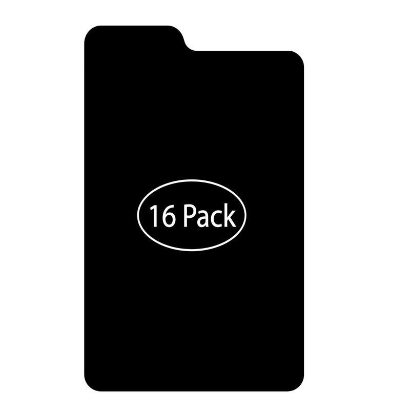 CardKingPro Rigid Trading Card Dividers for Playing Cards | 16pcs | Writable Tabs | 2.6" x 3.8" Tall (66 x 97mm) Vertical | Compatible with KingBBB, KingMega & CAH Bigger Blacker Box - Image 1